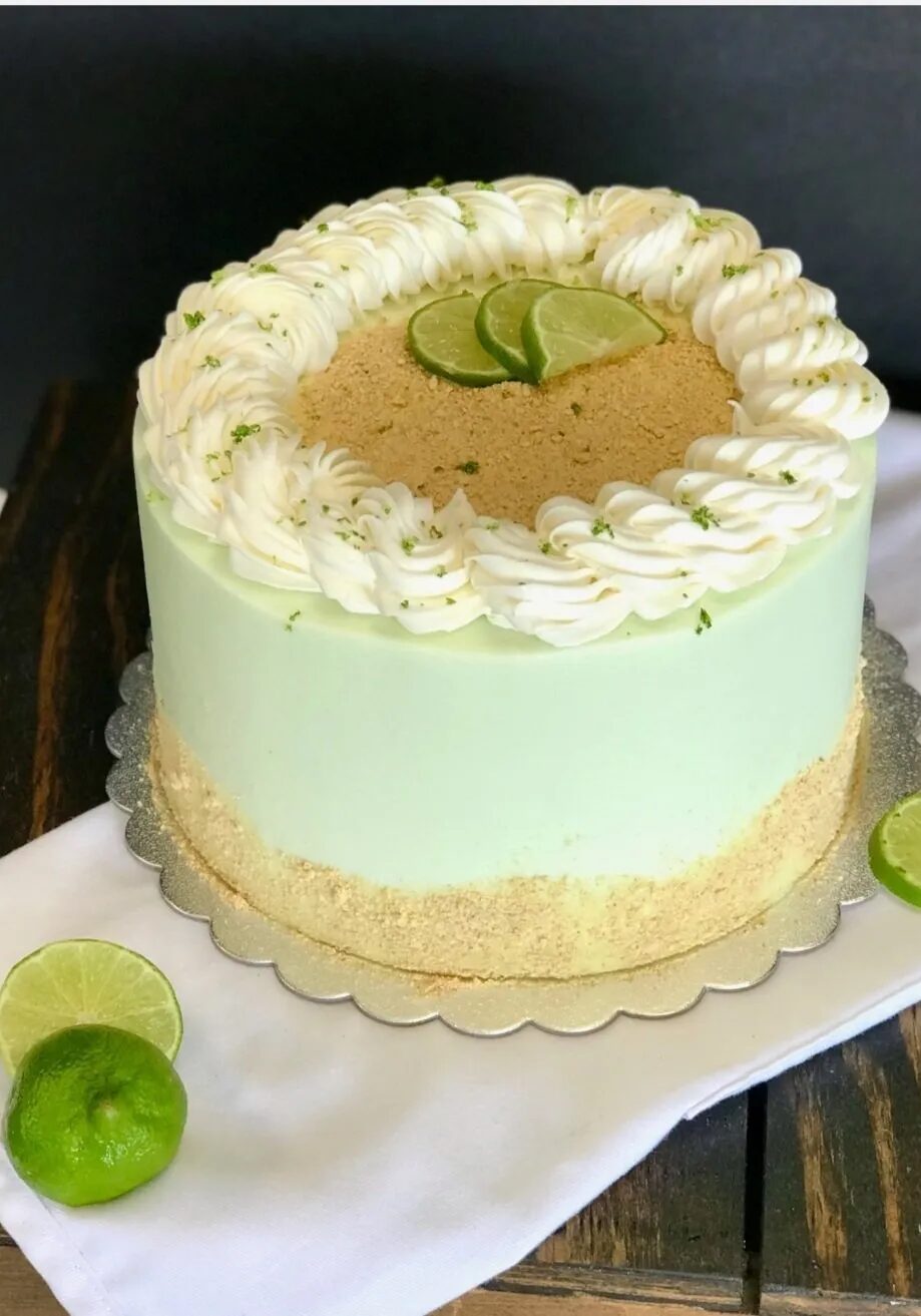Key lime little angel cakes